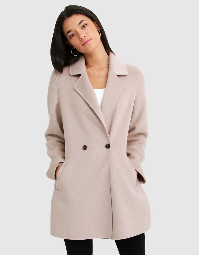Belle & Bloom - Electric Feel Drawstring Coat