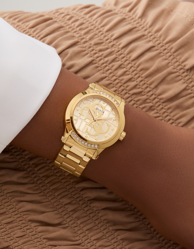 GUESS - Guess Ladies Gold Tone 36mm Analogue Watch