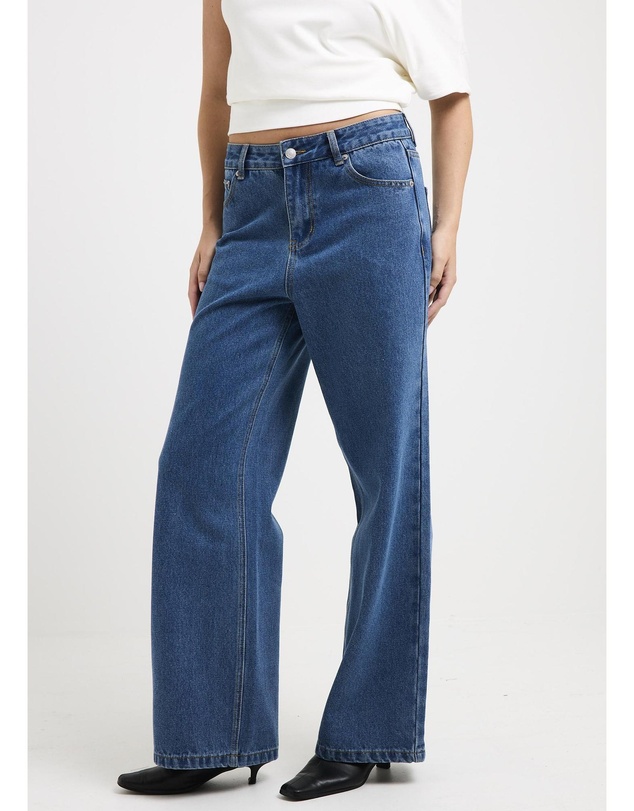 Insight - Misty High & Wide Denim Jeans