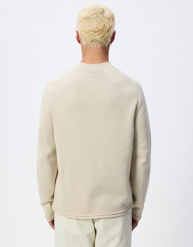 Emporio Armani - Notch Neck Embroidered Logo Pullover