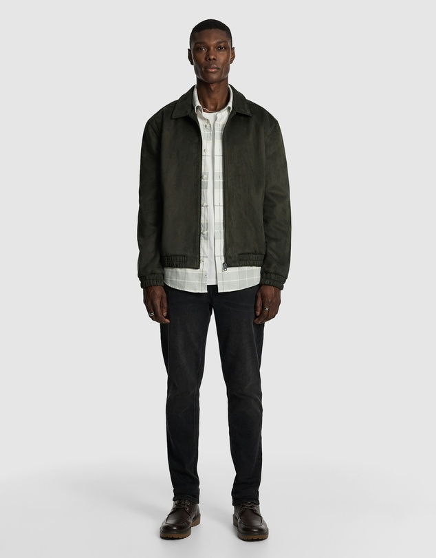 yd. - Stratton Faux Suede Jacket