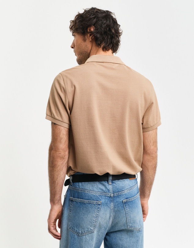 Gant - Regular Fit Shield Piqué Polo Shirt