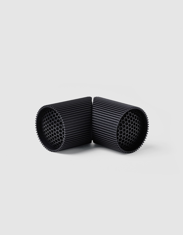 Lexon - Lexon Ray Set Of Magnetic Bluetooth Speakers - Black