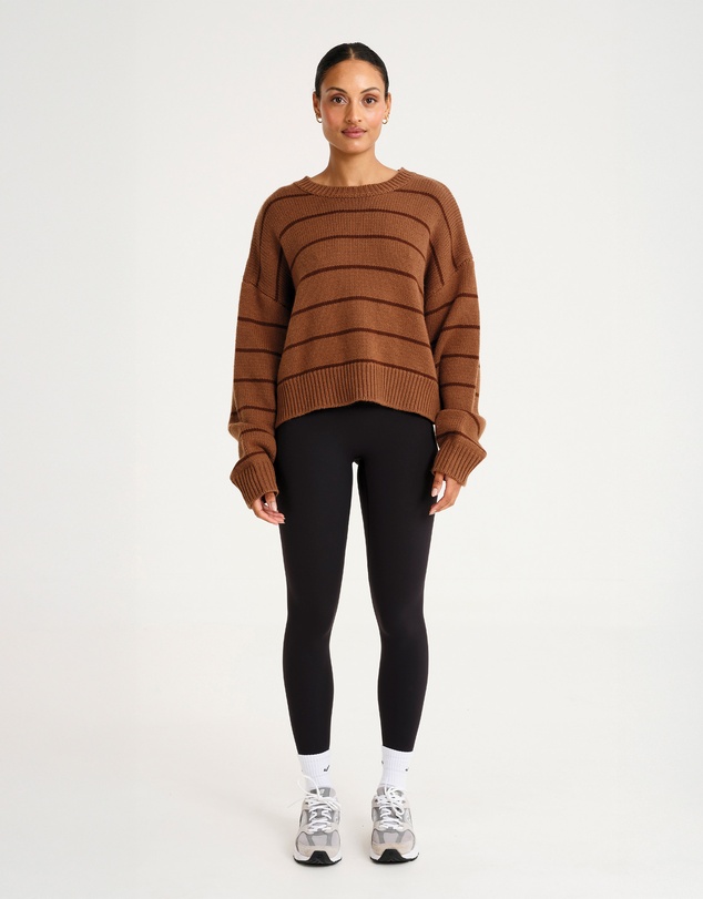 All Fenix - Stripe Crew Neck Knit