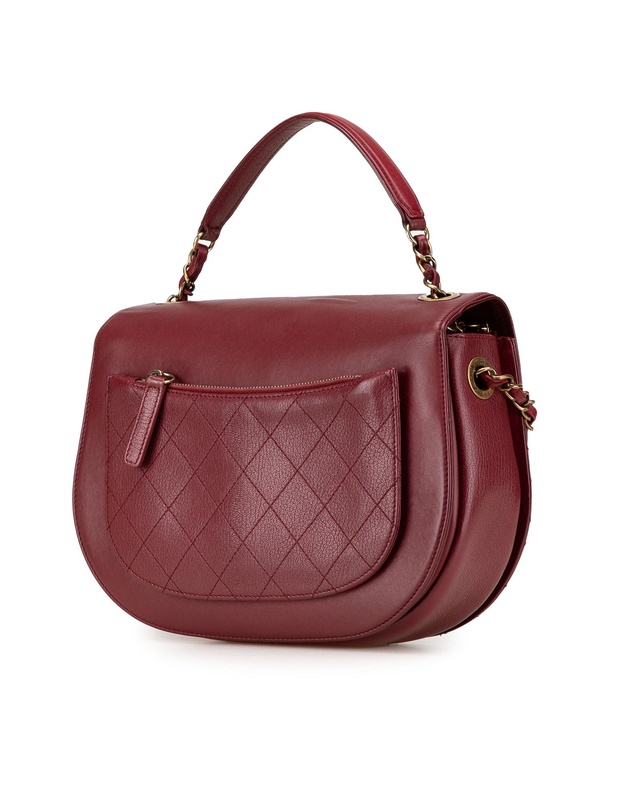 Pre-Loved by Azura Reborn - Pre-Loved chanel HalfMoon Leather Shoulder Bag