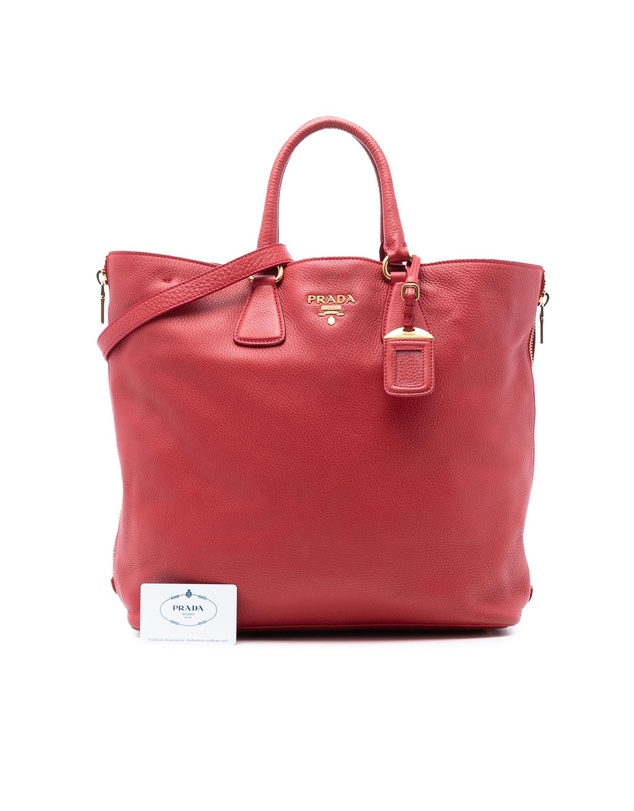 Pre-Loved by Azura Reborn - Pre-Loved Vitello Daino Side Zip Shopper Tote