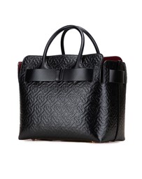 Pre-Loved by Azura Reborn - Pre-Loved Small TB Monogram Embossed Leather Belt Bag