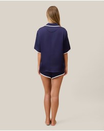 Papinelle - Annabelle Satin Boxer PJ Set