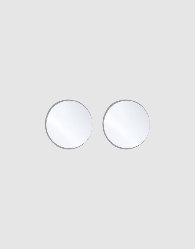 Elli Jewelry - Earrings 925 Sterling Silver Basic Round