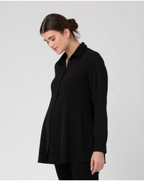 Ripe Maternity - Tina Peplum Shirt
