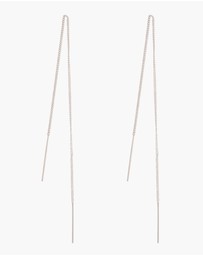 Lovisa - Sterling Silver Classic Thread-Through Earrings