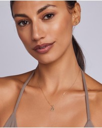 Zoe Olivia - 9K Gold '21' Pendant