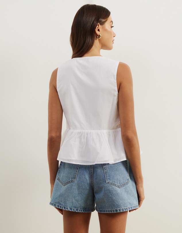 Atmos&Here - Tilly Peplum Shift Top
