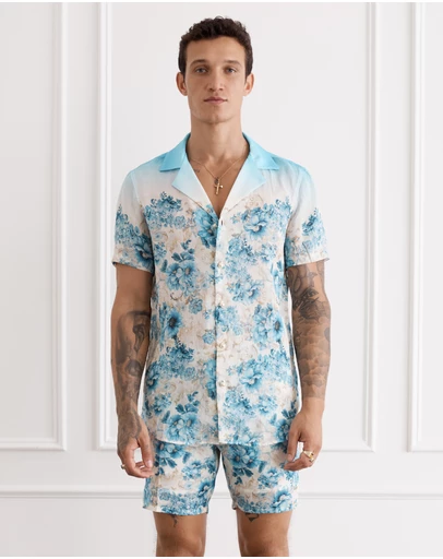Aqua Blu Australia - Dauphine Jean Short Sleeve Shirt