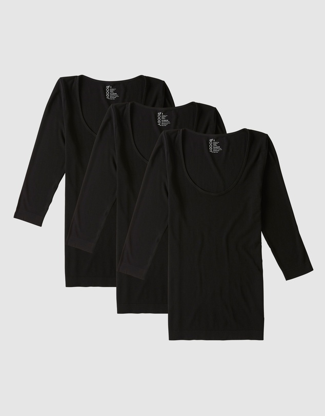 Boody - 3 Pack 3/4 Sleeve Top