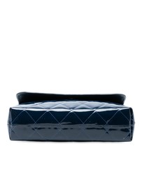Pre-Loved by Azura Reborn - Pre-Loved Quilted Patent In The Business Flap