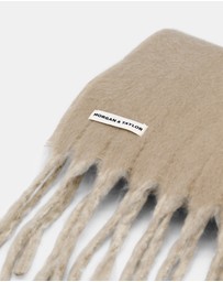 Morgan & Taylor - Hannah Reversible Scarf in Cream