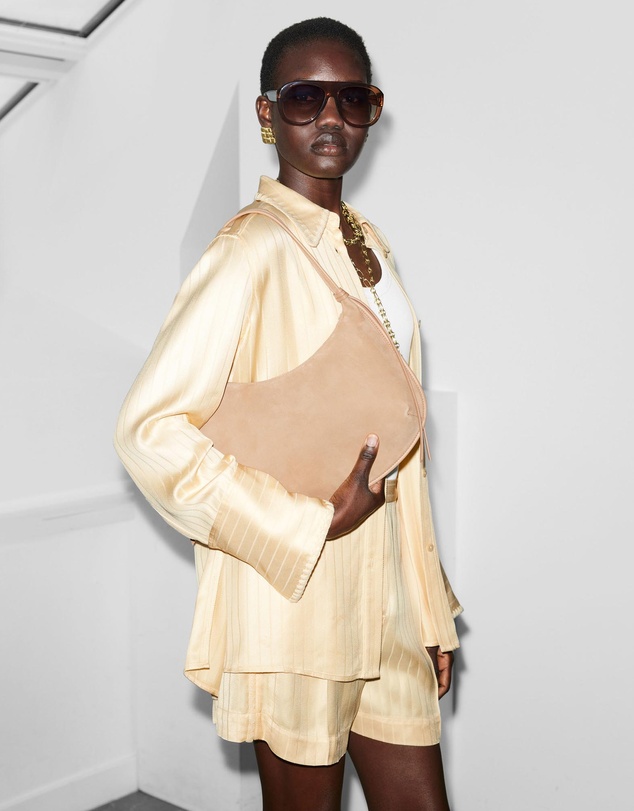 & Other Stories - Fringed Suede Shoulder Bag