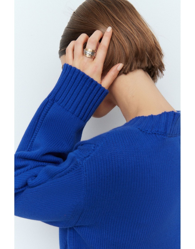 NEXT - 100% Cotton V-Neck Jumper