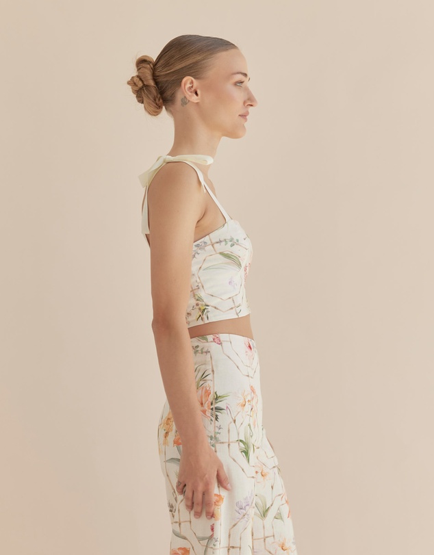 Amelius - Orangerie Crop Top