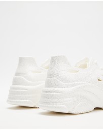 Holster - Fierce Light EVA Sneaker - White Glitter - Unisex