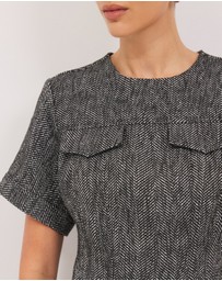 Calli - Henderson Tweed Mini Dress