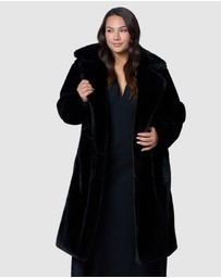 Pink Dusk by Curve Project - Infamous Fur Coat