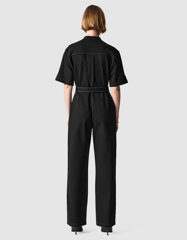& Other Stories - Short-Sleeve Utility Jumpsuit