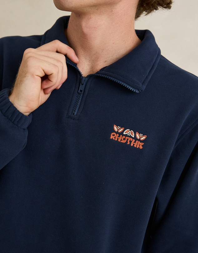 Rhythm - Diego Quarter Zip Pullover