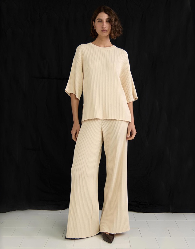 Staple the Label - Harper Ribbed Knit Top