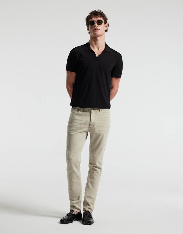 Calibre - Tech Shoulder Trim Polo Black