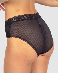 Passionata - Brooklyn Mid-Rise Lace Trim Brief