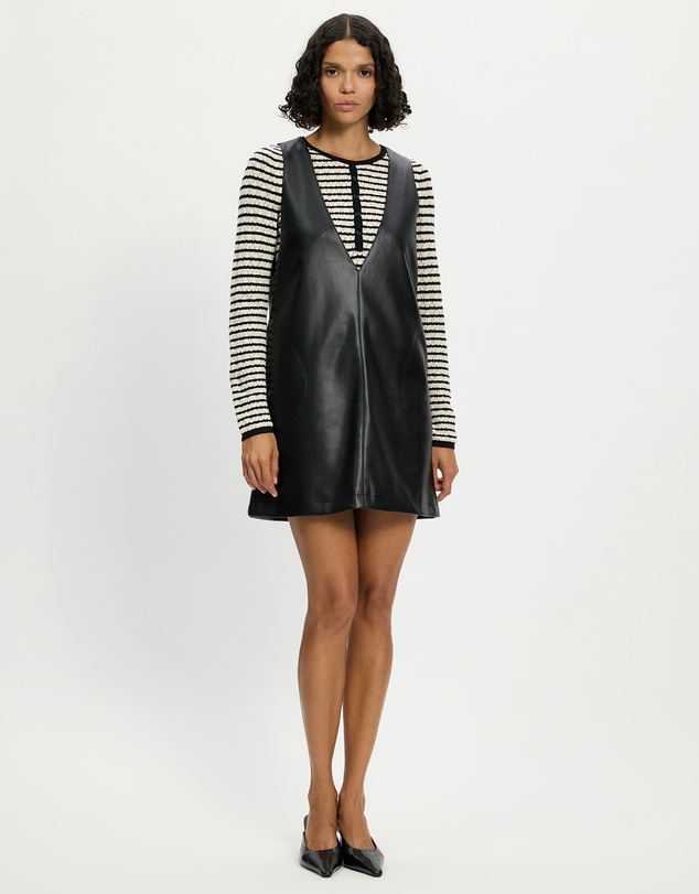 Mossée - Luna Leather Tunic Dress