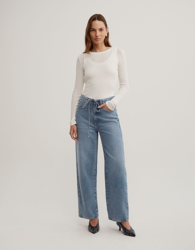 Witchery - Long Sleeve Overlay Top