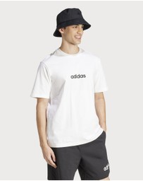 adidas Sportswear - Essentials Linear Single Jersey Tee Mens