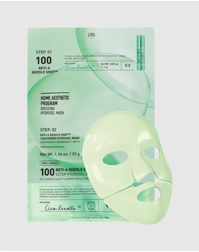 VT COSMETICS - Reti-A Reedle Shot 100 2 Step Hydrogel Mask