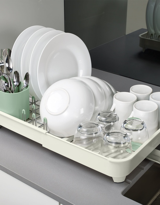 Joseph Joseph - Extend™ Expandable Dish Drainer (Green/Stone)