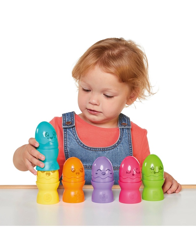 Toomies - Hide & Squeak Egg Stackers
