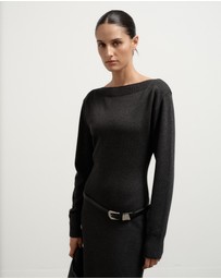 Witchery - Boat Neck Knit Dress
