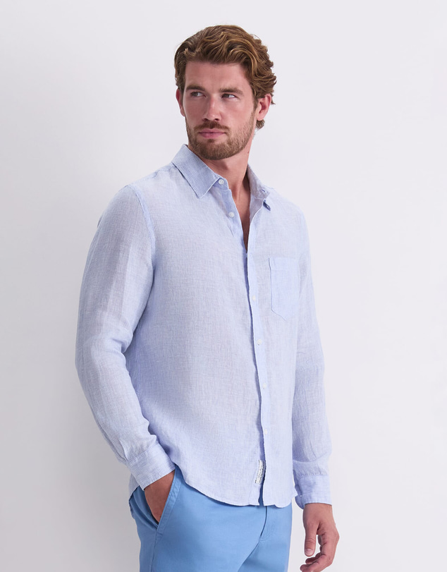 Sportscraft - Vinnie Long Sleeve Linen Shirt