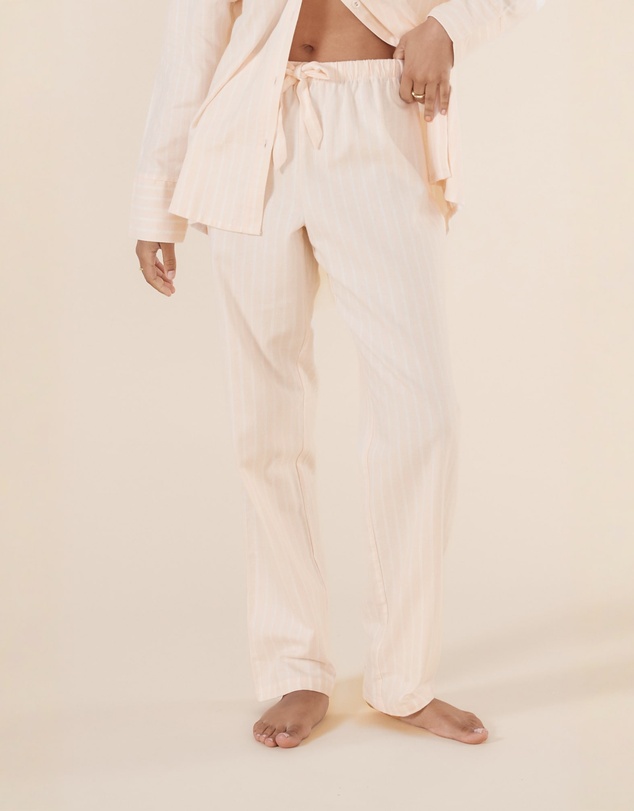 Gingerlilly - Josephine Pink Stripe Cotton PJ set
