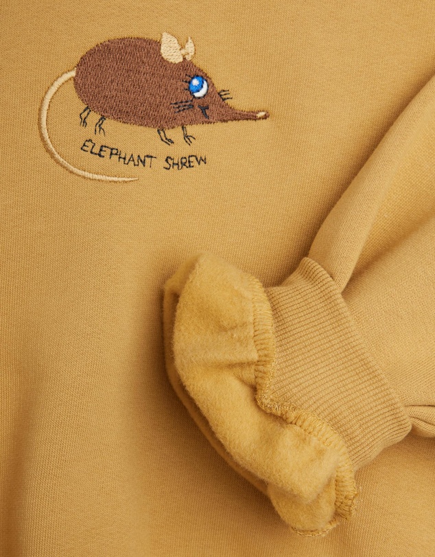Mini Rodini - Elephant Shrew Embroidered Sweatshirt - Babies-Teens