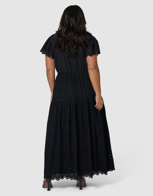 Indigo Tonic - Allegra Broderie Maxi Dress