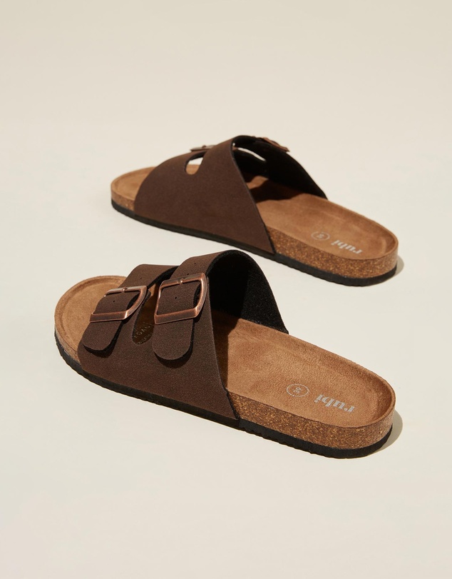 Rubi - Rex Double Buckle Slides