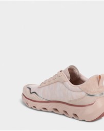 Vionic - Presley Lace-Up Sneaker - Cameo Rose