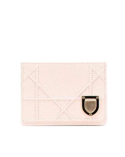 Pre-Loved by Azura Reborn - Pre-Loved dior Dior Card Holder Quilted Leather
