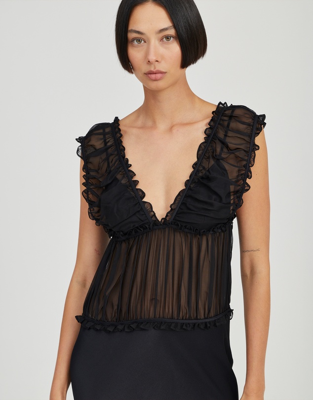 Third Form - Held Floor Length Dress