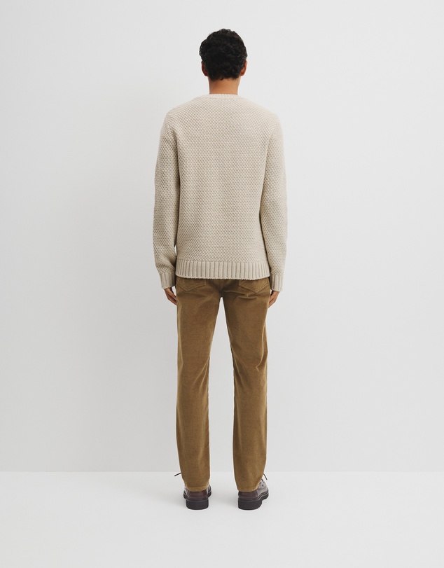 Country Road - Australian Good Earth Cotton Blend Textured Crew Knit