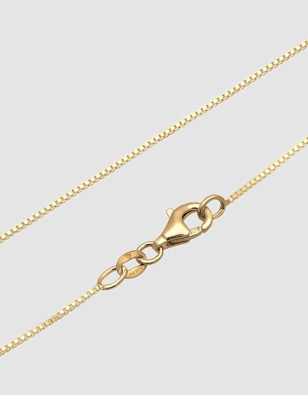 Elli Jewelry - Evil Eye Crystal Pendant Necklace in Gold-Plated 925 Silver