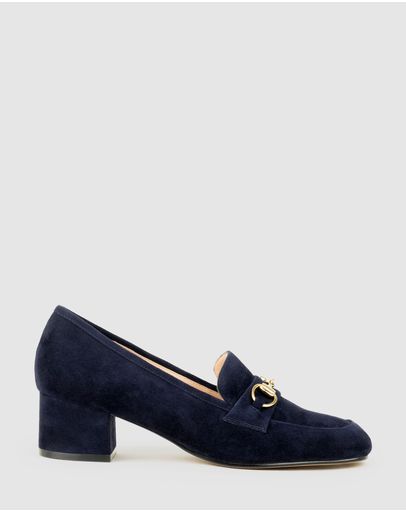 Navy Suede
